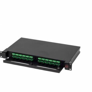 BANFO-SCAPC-001 - BANDEJA FO 24 PORT - C/ADAPTADOR SC/APC - C/PIGTAIL SC/APC - C/CASSETE - GLC