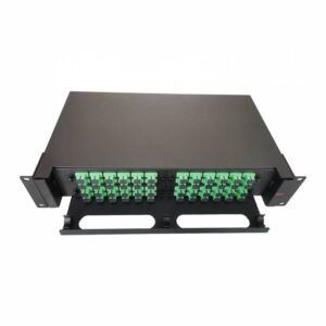 BANFO-SCAPC003 - BANDEJA FO 48 PORT - C/ADAPTADOR SC/APC - C/PIGTAIL SC/APC - C/CASSETE - GLC