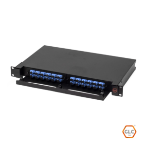 BANFO-SCPC-001 - BANDEJA FO 24 PORT - C/ADAPTADOR SC/PC - C/PIGTAIL SC/PC - C/CASSETE - GLC