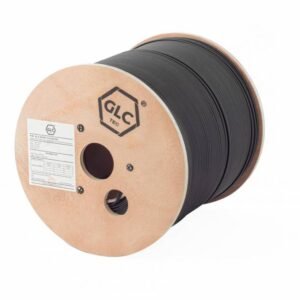 DROP-2-FLAT-AC - CABLE FO DROP - 2 PELOS - C/PORTANTE ACERO - 1000M - GLC