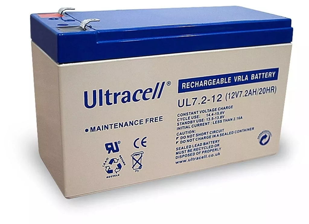 12V 7AMP - Bateria 12V/7AMP - Teletex | Teletex