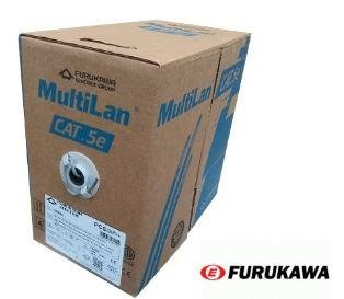 23200041 - Cable UTP Cat. 5E - 100% Cobre - 305M - Gris - Furukawa | Teletex