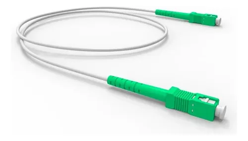 33000932 - Cordao Monofibra Conectorizado SM BLI G-657A2 SC-APC/SC-UPC 1.5m - LSZH - Branco - D3 - Furukawa | Teletex