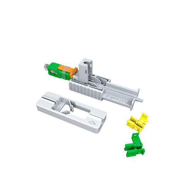 35400096-1U - Conector Optico de Campo SM SC-APC EZ! Connector para Cabos Flat 1.6X2MM e 3X2MM - Furukawa | Teletex