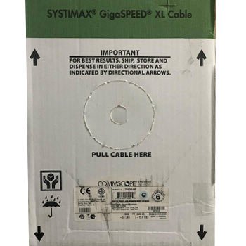 700216450 - Cable UTP Cat. 6 Blanco - 100% Cobre Interior - Commscope | Teletex