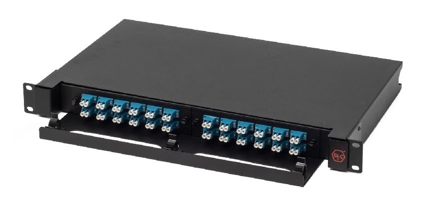 Banfo-LCPC001 - Bandeja FO C/ 24 Adaptador LC/PC DUP y 48 Pigtail LC/PC - GLC | Teletex