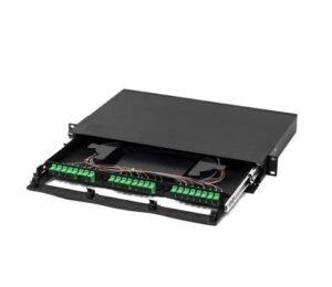 Banfo-SCAPC002 – Bandeja FO 24 Port – C/Adaptador SC/APC – C/Pigtail SC/APC – C/Cassete – C/Proteccion – GLC | Teletex