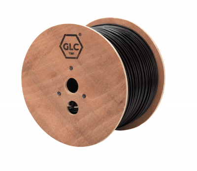 CE-1054 - Cable FTP - Cat. 5E - C/Portante Acero - 305M - EXT/Doble Vaina - Negro - GLC | Teletex