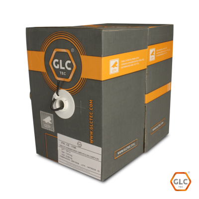 CE-1106 - Cable UTP Cat. 5E p/CCTV - 100% Cobre - 305M - INT/EXT - Negro - GLC MAX | Teletex