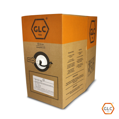 CE-1424 - Cable UTP Cat. 6 - 100% Cobre - 305M - Exterior - Negro - GLC MAX | Teletex