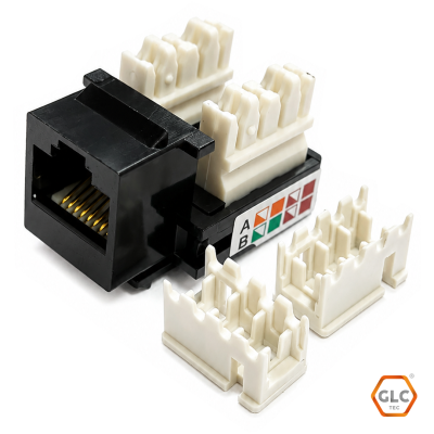 CE-4003 - Jack RJ45 Cat. 5E - Negro - GLC | Teletex
