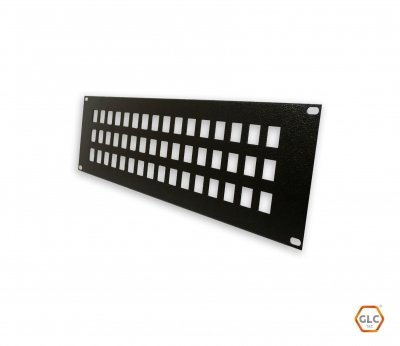 CE-4044 - Frente de Patchera 3U para 48 - GLC | Teletex