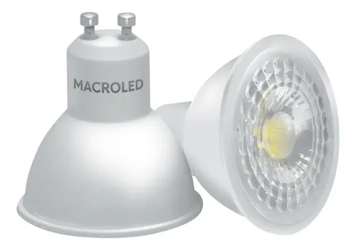 CPS-DP-GU10-20C - Dicroica ECO - 7W - AC100-240V - Frio - 6000K - Macroled | Teletex