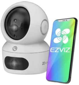 CS-H7C – Camara IP WiFi con Movimiento – Interior – Doble Lente – 3MPX + 3MPX – Audio DOS Vias – Ezviz | Teletex
