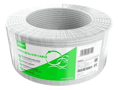 DH-PFM922I-5EUN-C-100 - Cable UTP Cat. 5E - P/CCTV IP - 100M - Interior - Blanco - Dahua | Teletex