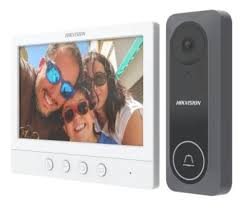 DS-KIS212 – Kit Portero Visor Analogico – Frente + Visor 7″ – Hikvision | Teletex