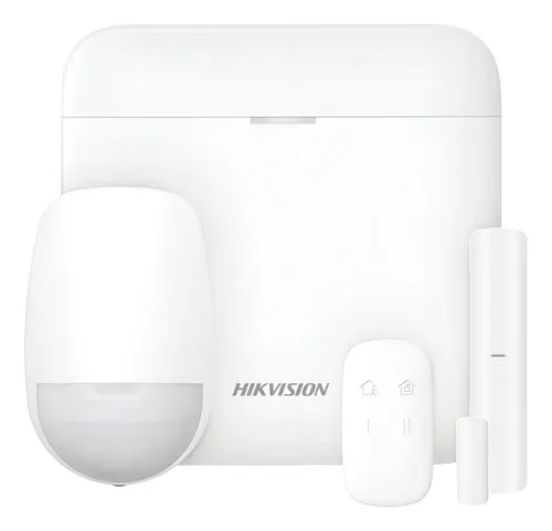 DS-PWA48-Kit-WB - AX PRO Kit Alarma Inalambrica WiFi+4G (HUB+PIR+Magnetico+Llavero) - Hikvision | Teletex
