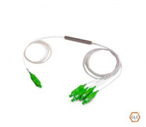 FO-1558 – PLC Splitter SM 1X4 con Conector SC/APC – GLC | Teletex