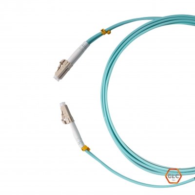 FO-4343 - P. Cord FO LC/PC - LC/PC mm x 10MTS Duplex (50/125) OM3 - GLC | Teletex