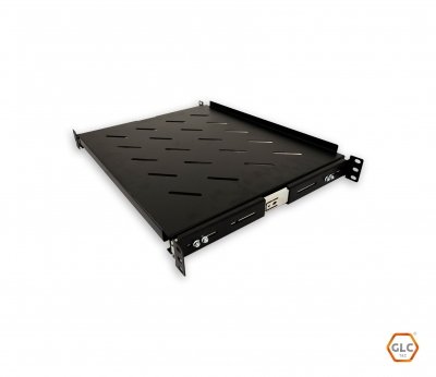 GLC-BAN-DES-001 - Bandeja Deslizable 1U - 400MM | Teletex