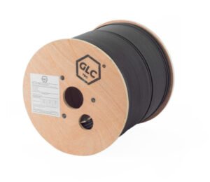 GLC-Drop-1-Flat-AC-T – Drop Cable Flat 1 Cores SM FIG.8 C/Portante de Acero – GLC | Teletex