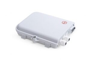 GLC-FDB-002-01 – FDB Caja Exterior FTTH 2X8 + 1 Splitter 1X8 Conect. SC/APC + 8 Adapt. SC/APC – GLC | Teletex