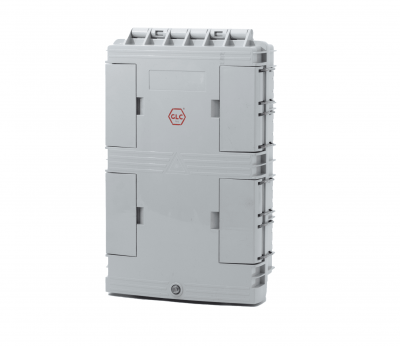 GLC-FDB-009-01 - FDB Caja Exterior FTTH 1X8 Preconnect Split 1X8 C/Sangria + Accesorio p/Reserva | Teletex