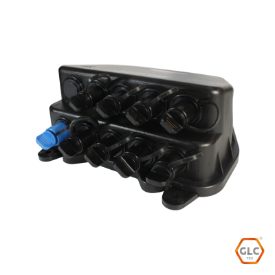 GLC-FDB-014-04 - Fdb Caja Exterior Ftth 1X8 Easy Connect. Incluye 9 Fast Connector, 1 Splitter 1X8 Sc/apc | Teletex