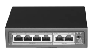 GLC-GC106-58W – Switch PoE 4 Ports Giga + 1 Uplink + 1 SFP – GLC | Teletex