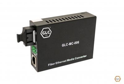 GLC-MC-006 - Media Converter GLC MC-006 / 1000M - SM - 20KM - SC - Dual | Teletex