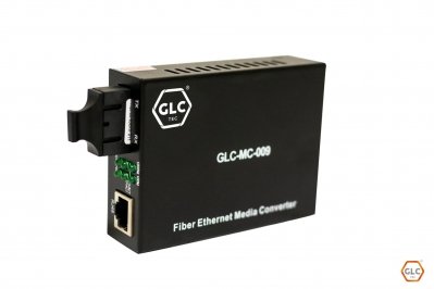 GLC-MC-009 - Media Converter GLC MC-009 / 1000M - SM - 60KM - SC - Dual | Teletex