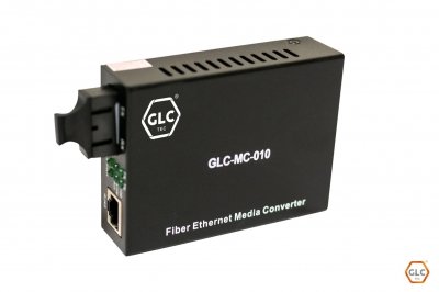 GLC-MC-010 - Media Converter 10/100TX-100BASE-FX (SC) SM 40KM, (NO Incluye Fuente) - GLC | Teletex