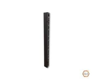 GLC-Orgcr-004 – Organizador de Cable Vertica/Lateral 40U (1,6M) – C/Tapa – | Teletex