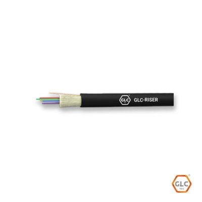 GLC-Riser-OM3-12 - Cable Fibra Optica Riser 12 Cores mm OM3 Armadura Dielectrica Interior/Exterior x1000mts | Teletex
