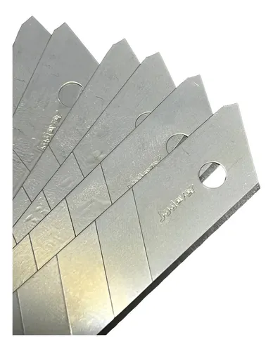 JDMK1K09 - Kit de 10 Hojas de Cutter a Presion - 9mm x 80mm - Jadever | Teletex