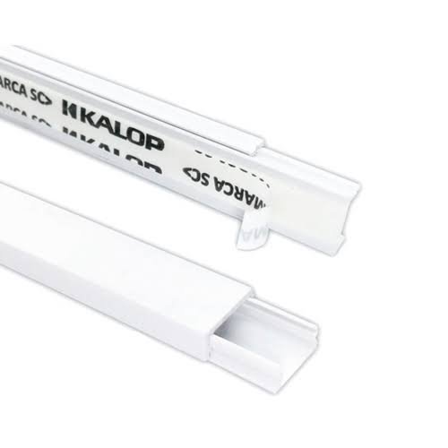 KL04031 - Cable Canal 20X10MM - Autoadhesivo - 2MTS - Kalop | Teletex