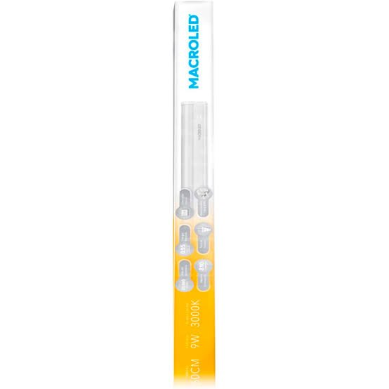 LT-120 - Liston para Tubo de LED T8 - 120CM - Simple - Macroled | Teletex