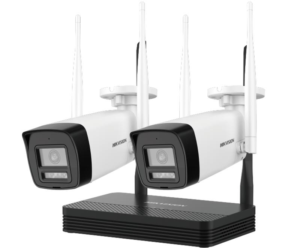 NKS422W0H – Kit WiFi Easylink 2MP 2 Bullet – Hikvision | Teletex