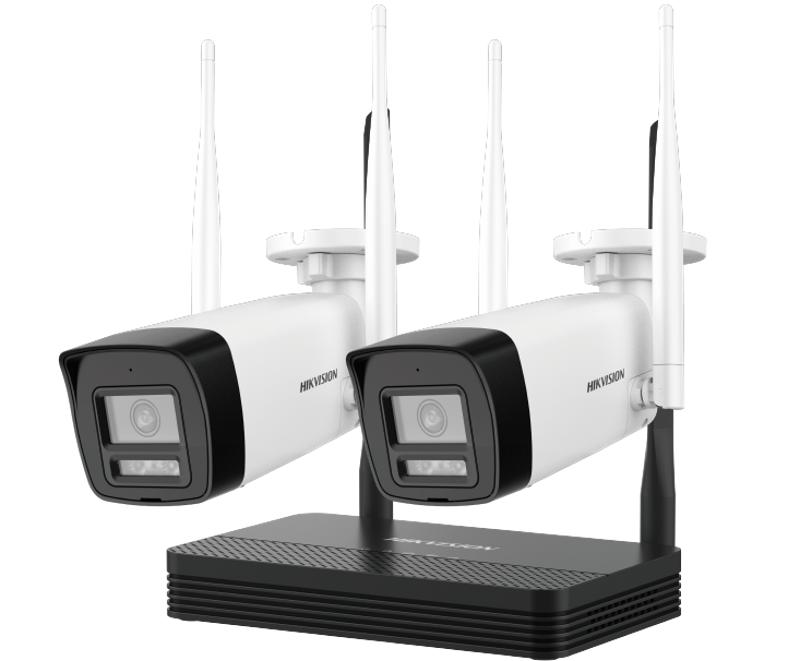 NKS424W0H - Kit WiFi Easylink 4MP 2 Bullet - Hikvision | Teletex
