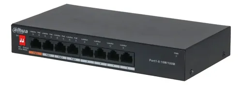 PFS3009-8ET1GT-96-V2- Switch 1 Uplink Giga 8 PoE 10/100 - Dahua | Teletex