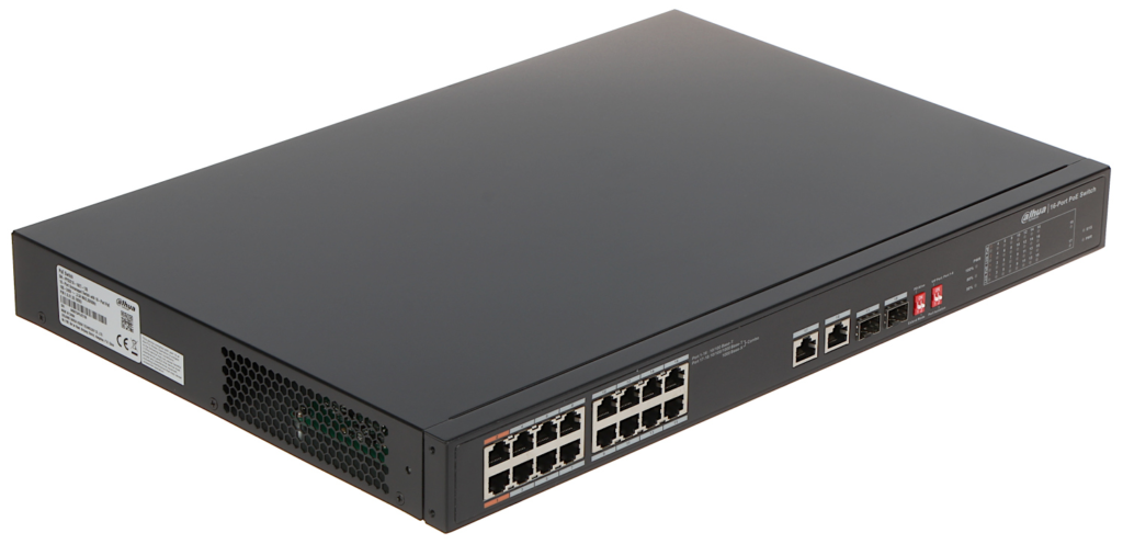 PFS3125-24ET-190 - Switch PoE Ethernet 24 Ports - Dahua | Teletex