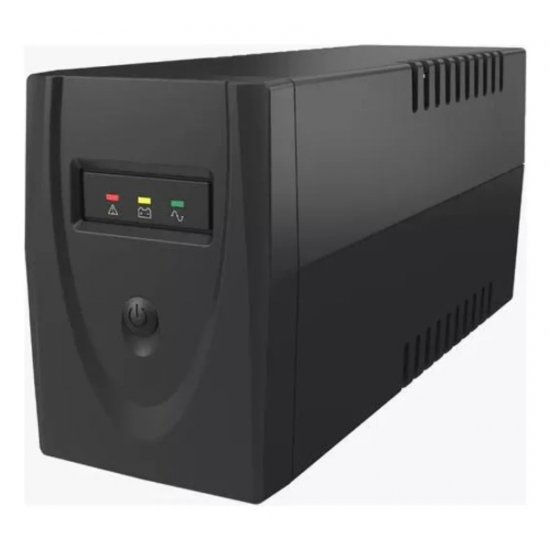 UPS Desire 500VA/300W - LED - 1 Bateria 12V/4,5AMP - 4 Tomas - Lyonn | Teletex