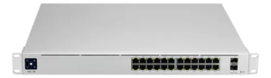 USW-24-PRO – Switch 24 Puertos Giga | 2 puertos SFP 10Gbps | Capa 3 – Ubiquiti | Teletex
